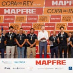 Felipe VI presidio la entrega de trofeos de la Copa del Rey MAPFRE de vela