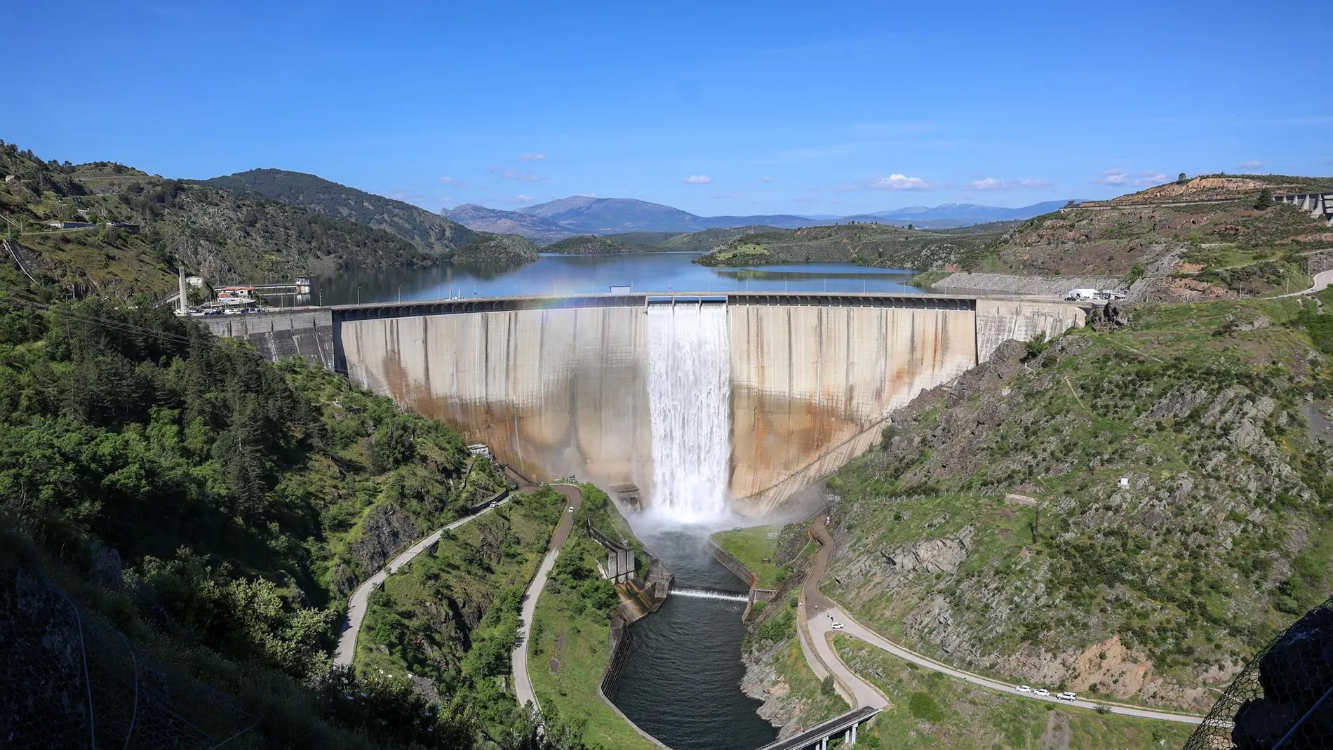 Agua.- AMP.- Los embalses almacenan 36.852 hm3 y están al 65,8% de su capacidad, 8,6 puntos más que en agosto de 2024