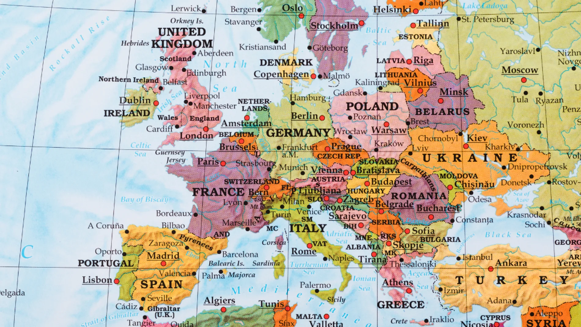 Mapa Europa