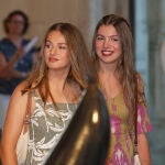 La Familia Real visita 'La fuerza inicial', una de las exposiciones que homenajea al artista Joan Miró en la ciudad de Palma