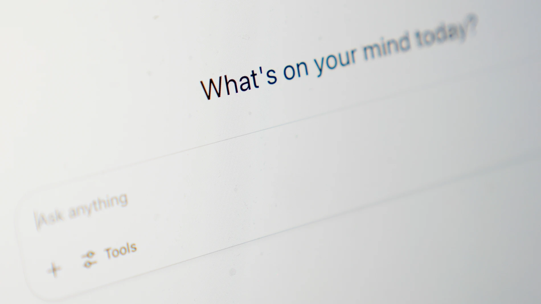 Chat GPT's landing page is seen on a computer screen, Monday, Aug. 4, 2025, in Chicago. (AP Photo/Kiichiro Sato)