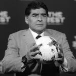 Argentine soccer legend Diego Maradona
