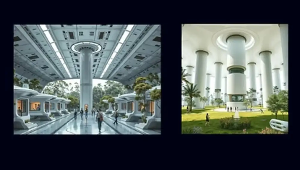 Interior de la Chrysalis