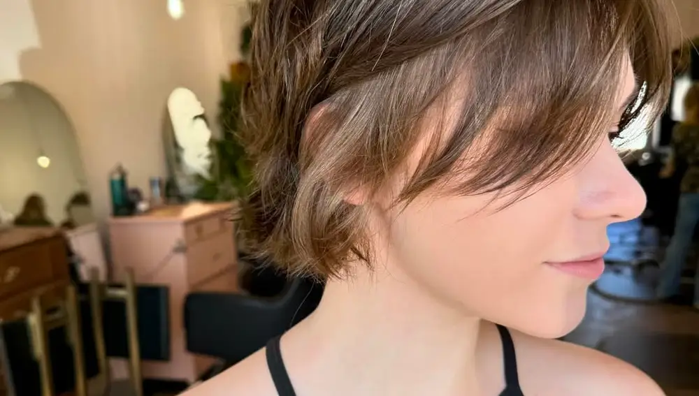 Shaggy bob