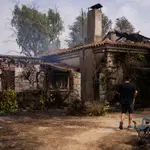 Anouar, en el momento en que volvió el 12 de agosto a entrar a la casa en la que vivía en Soto de Viñuelas.