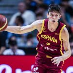 Sergio de Larrea, en un amistoso con la selección
