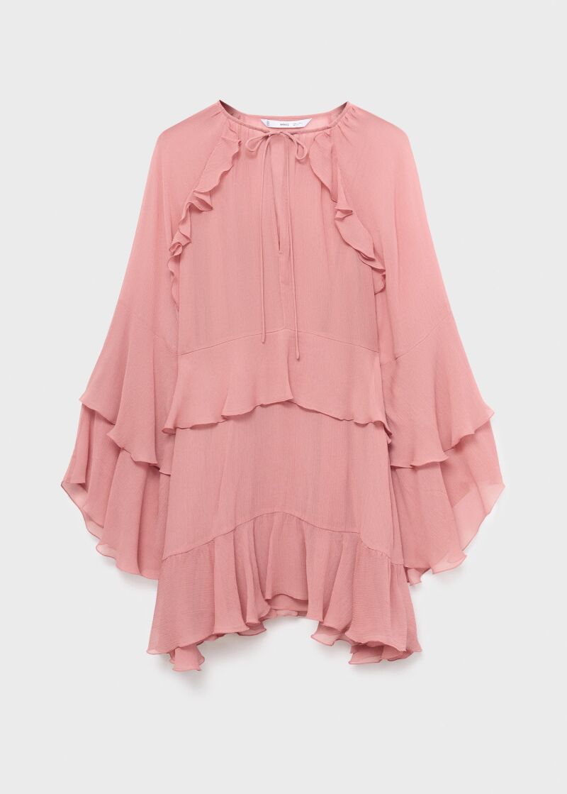 Vestido fluido.