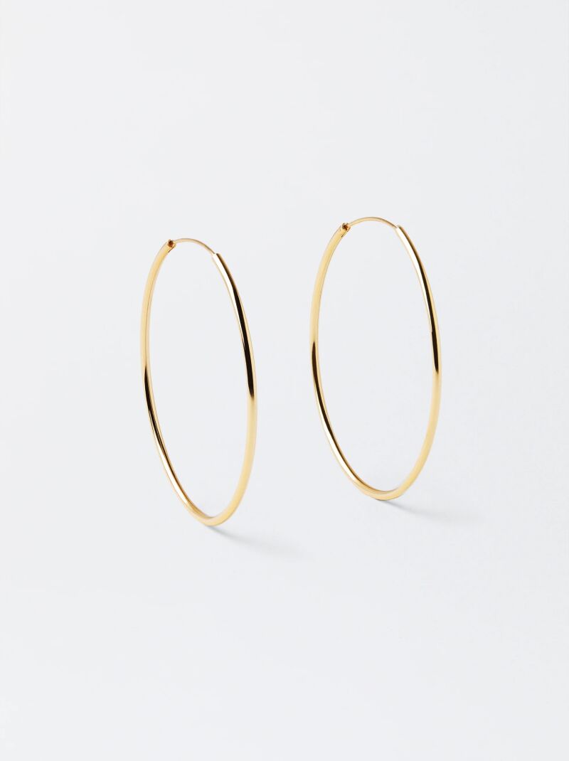 Pendientes de aro.