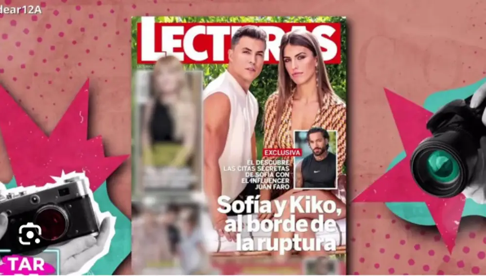 Sofía Suescun y Kiko Jiménez en la portada de Lecturas