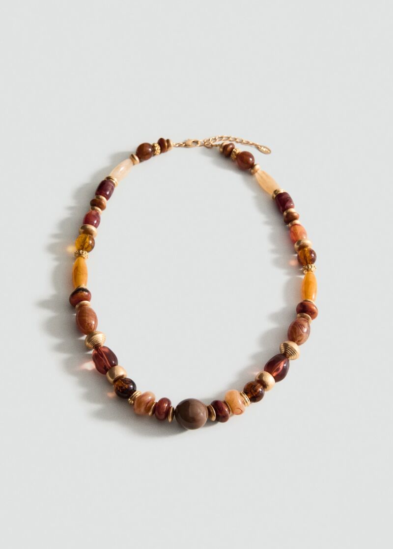 Collar abalorios.