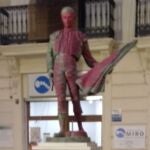 Vandalizan la estatua de Ponce en Chiva