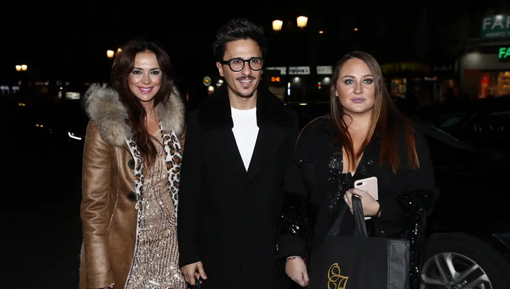 Olga Moreno, Agustín Etienne y Rocío Flores