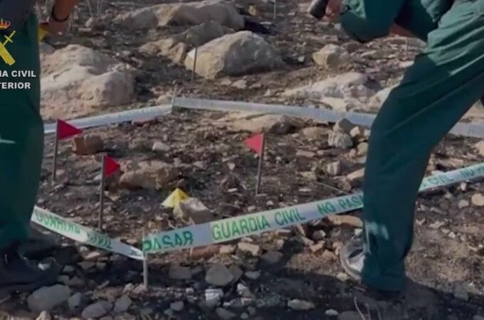 Detenido el presunto autor de seis incendios forestales en Málaga