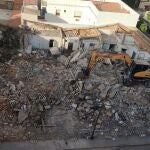 Edificio derribado en la zona de Huerto Paco (Huelva)