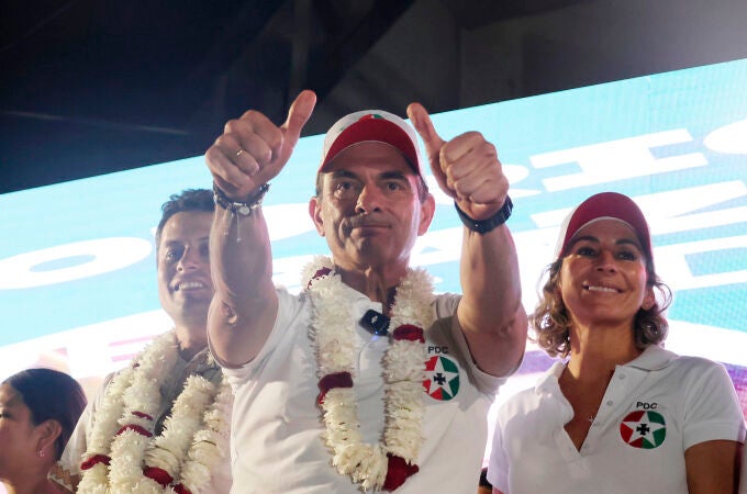 El candidato Rodrigo Paz cierra su campaña electoral en Bolivia