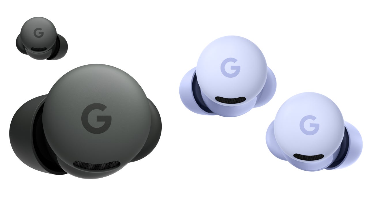 Los nuevos Google Pîxel Buds 2a en sus dos acabados disponibles