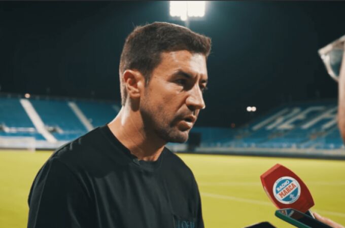 Gabi Fernández, entrenador del Real Zaragoza