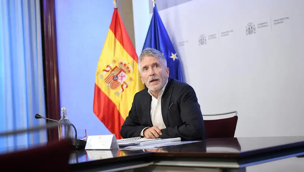 Marlaska asegura que las ayudas para las zonas quemadas van a ser "inmediatas"