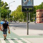Seis CCAA estarán este domingo en aviso rojo por altas temperaturas, de 45ºC en Murcia y 44ºC en Sevilla y Córdoba