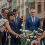 Homenaje en Barcelona a las víctimas del atentado del 17A en su 8º aniversario