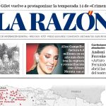 Portada de LA RAZÓN del domingo 17 de agosto de 2025