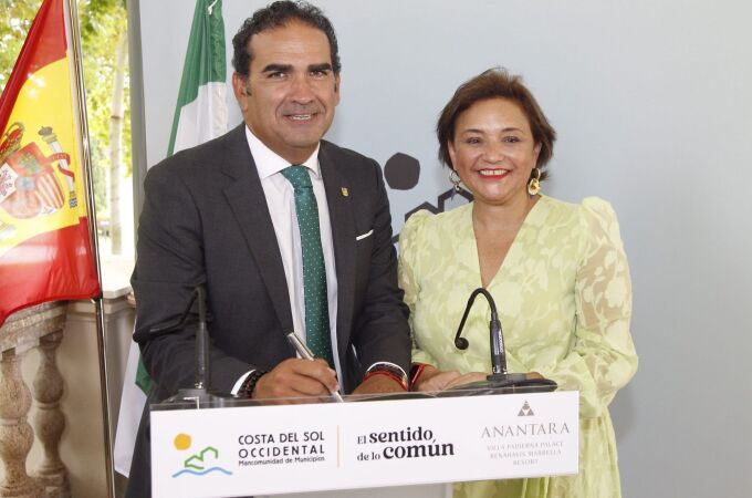 Manuel Cardeña, presidente de la Mancomunidad de Municipios de la Costa del Sol Occidental