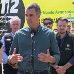 Sánchez anuncia que el Gobierno declarará zona catastrófica los territorios afectados por los incendios