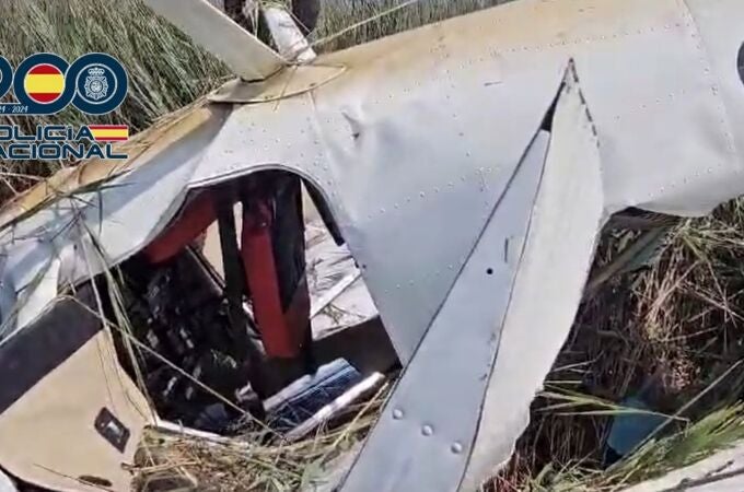 Sucesos.- Una avioneta se estrella en Benicàssim (Castellón) por un fallo de motor y sus dos ocupantes resultan ilesos