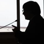 Carles Puigdemont participa en una conferencia y una ofrenda en la tumba de Pompeu Fabra en Prada de Conflent (Francia)