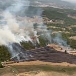 Sucesos.- Los tres incendios forestales declarados en la Región de Murcia dejan 32,5 hectáreas arrasadas