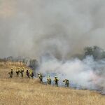 Sucesos.- Arrestado un hombre de 48 años como presunto autor del incendio que afectó en julio a Colmenar Viejo (Madrid)