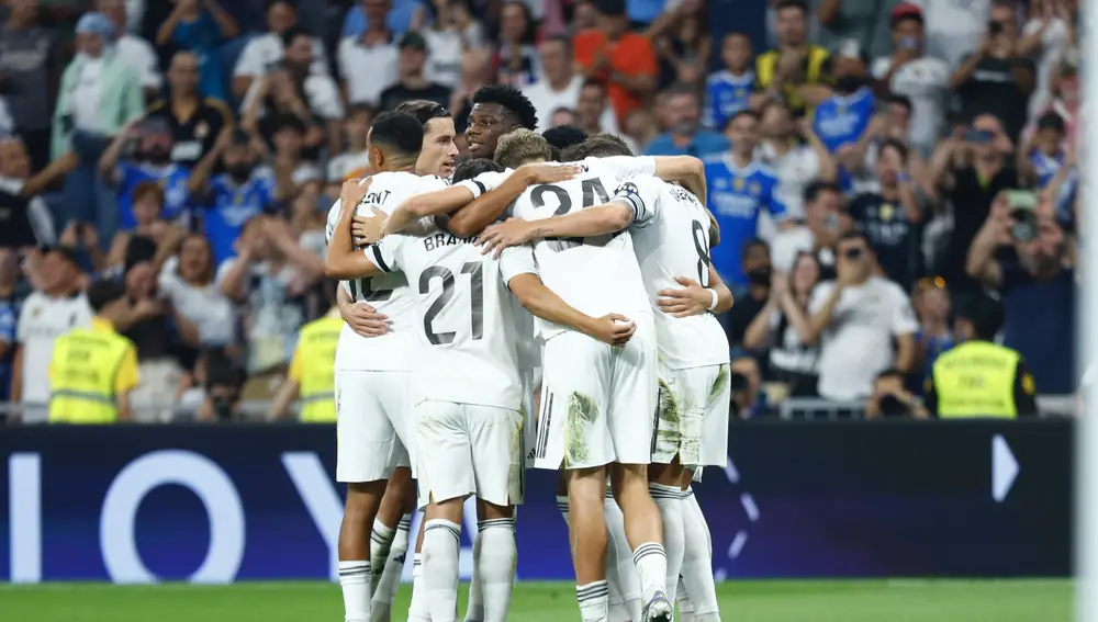 Real Madrid-Osasuna. Gol de Mbappe