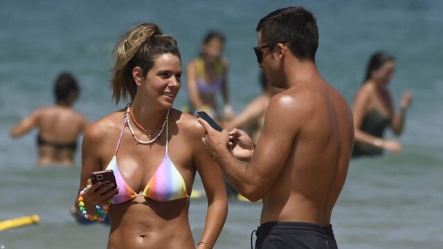Laura Matamoros y Benji Aparicio en una imagen de archivo
