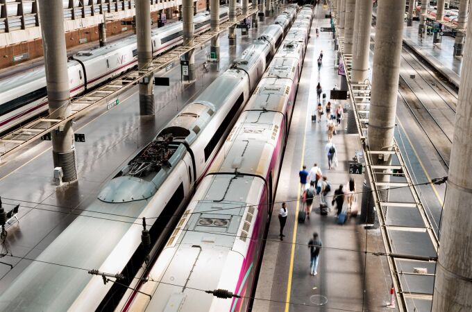 Imagen de archivo de la estación de Atocha en Madrid