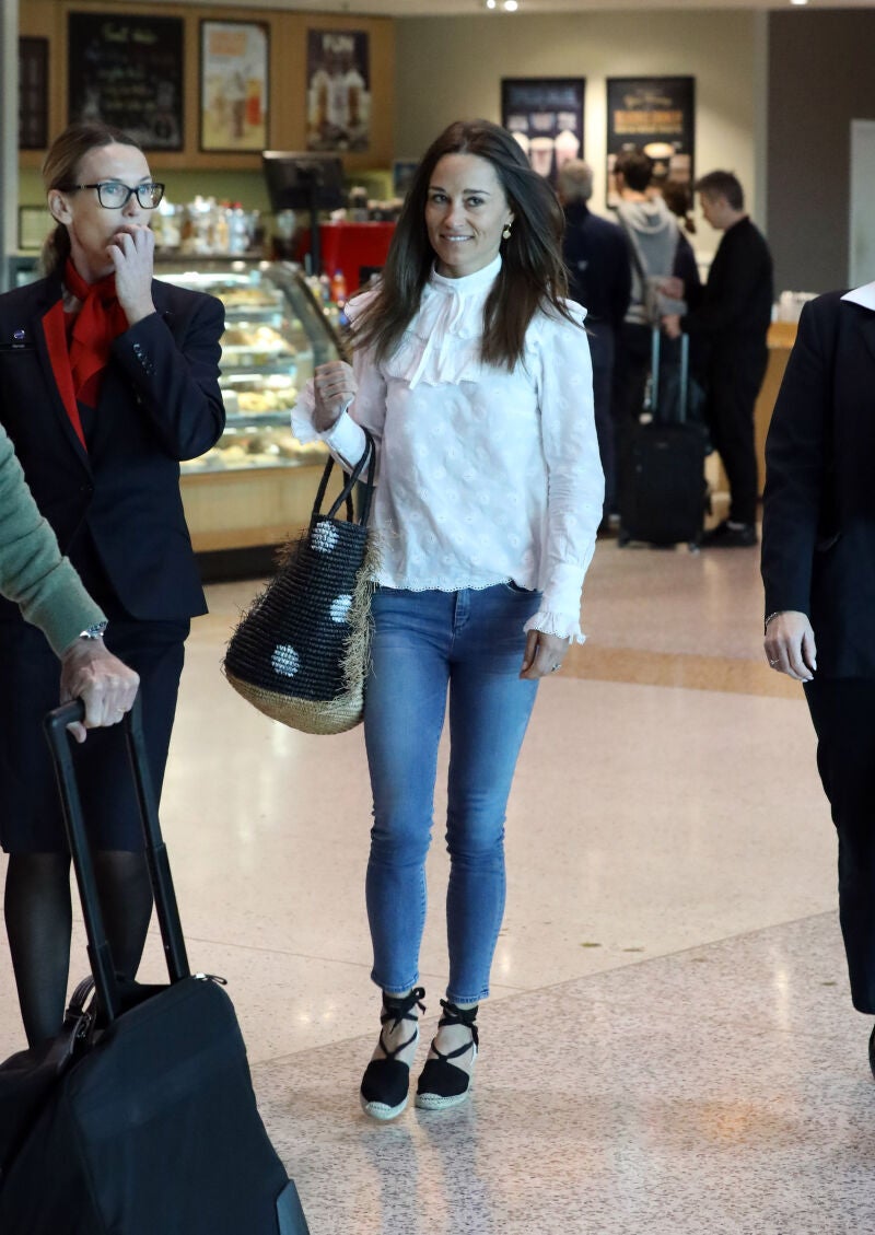Pippa Middleton con look casual.