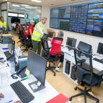 Rueda visitó hoy el Centro de Coordinación Operativa Integrada (CECOPI) en Orense. 