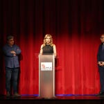 La viceconejera Mar Sancho inaugura la XXVIII Feria de Teatro de Castilla y León, junto a Javier Iglesias, Marcos Iglesias y Manuel González