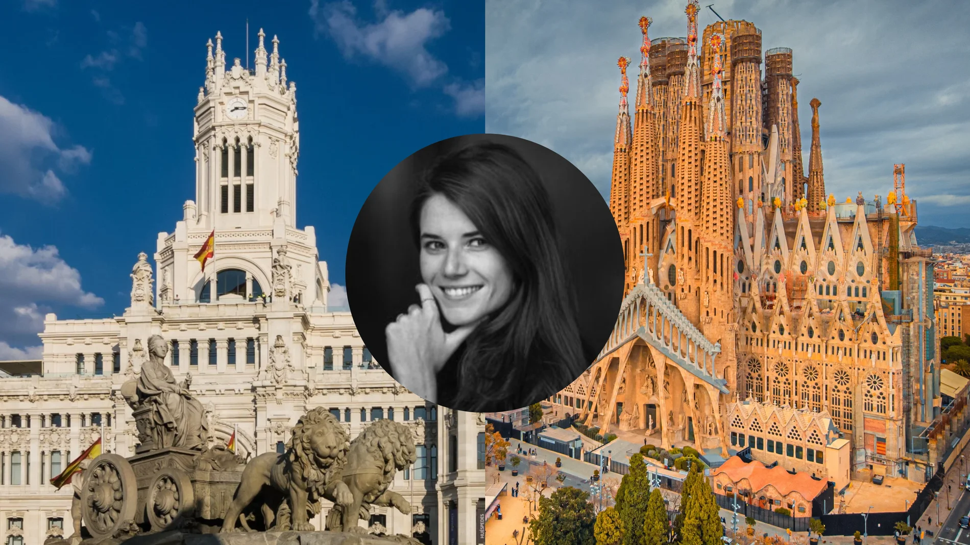 Una periodista entre Madrid y Barcelona