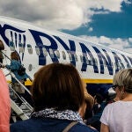 Un avión de Ryanair