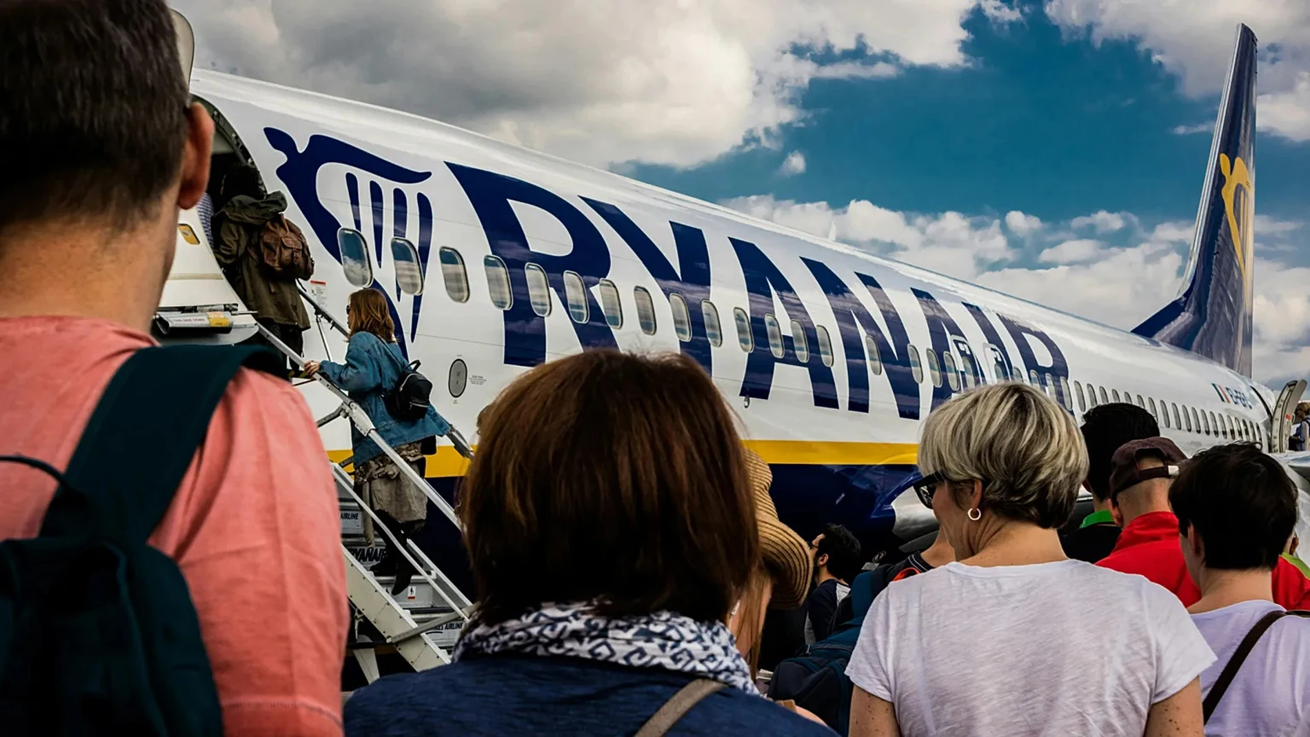 Un avión de Ryanair