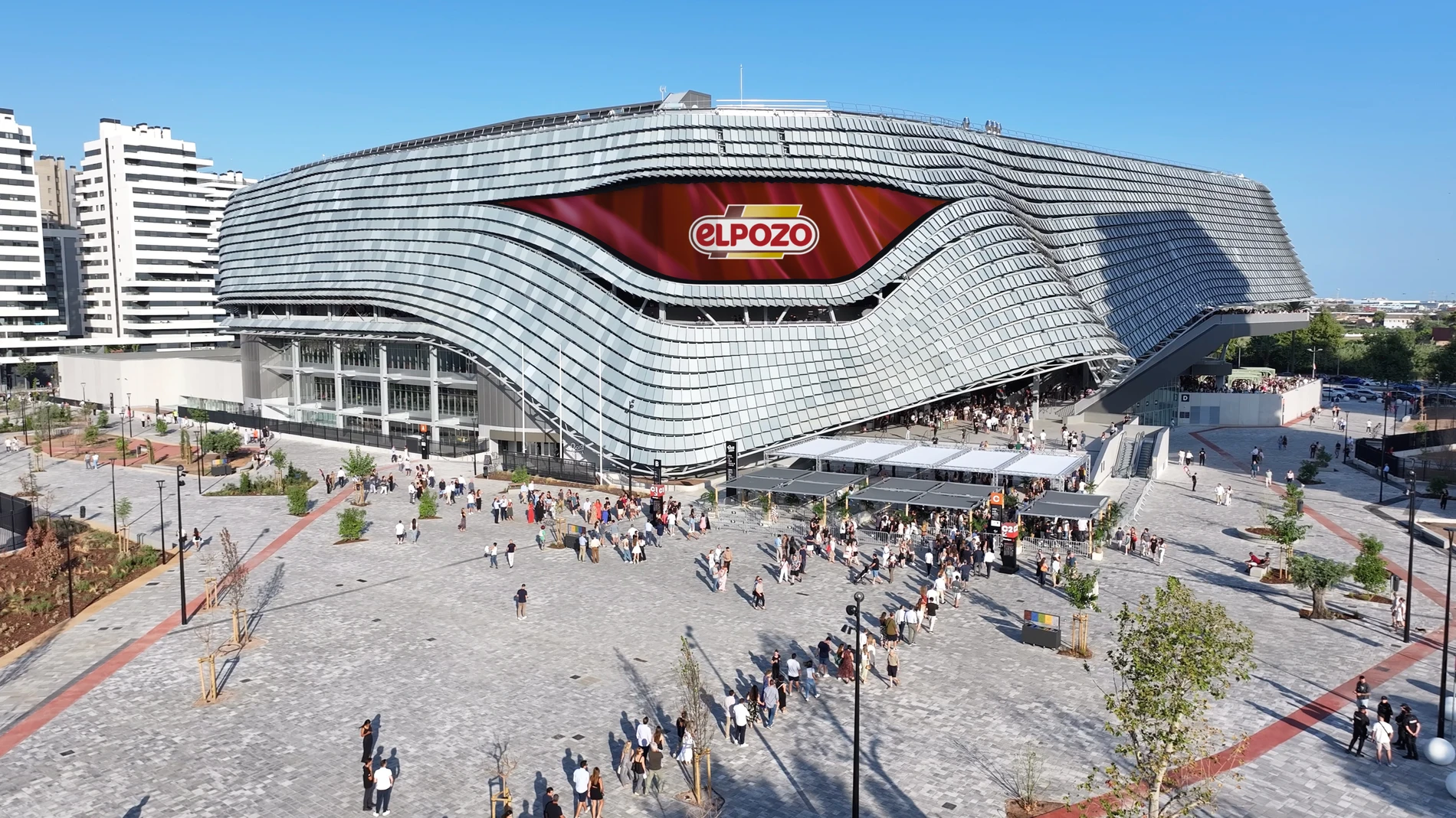 Imagen del Roig Arena, en Valencia