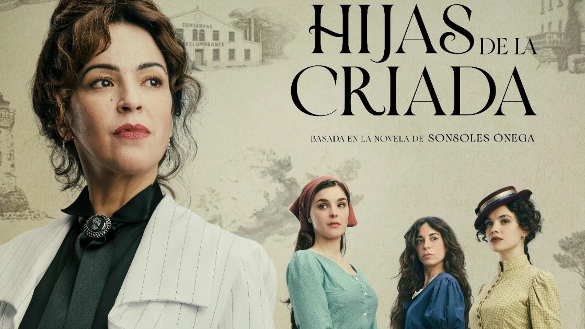 Cartel de la serie 'Las hijas de la criada'.REMITIDA / HANDOUT por PLANETAFotografía remitida a medios de comunicación exclusivamente para ilustrar la noticia a la que hace referencia la imagen, y citando la procedencia de la imagen en la firma26/08/2025