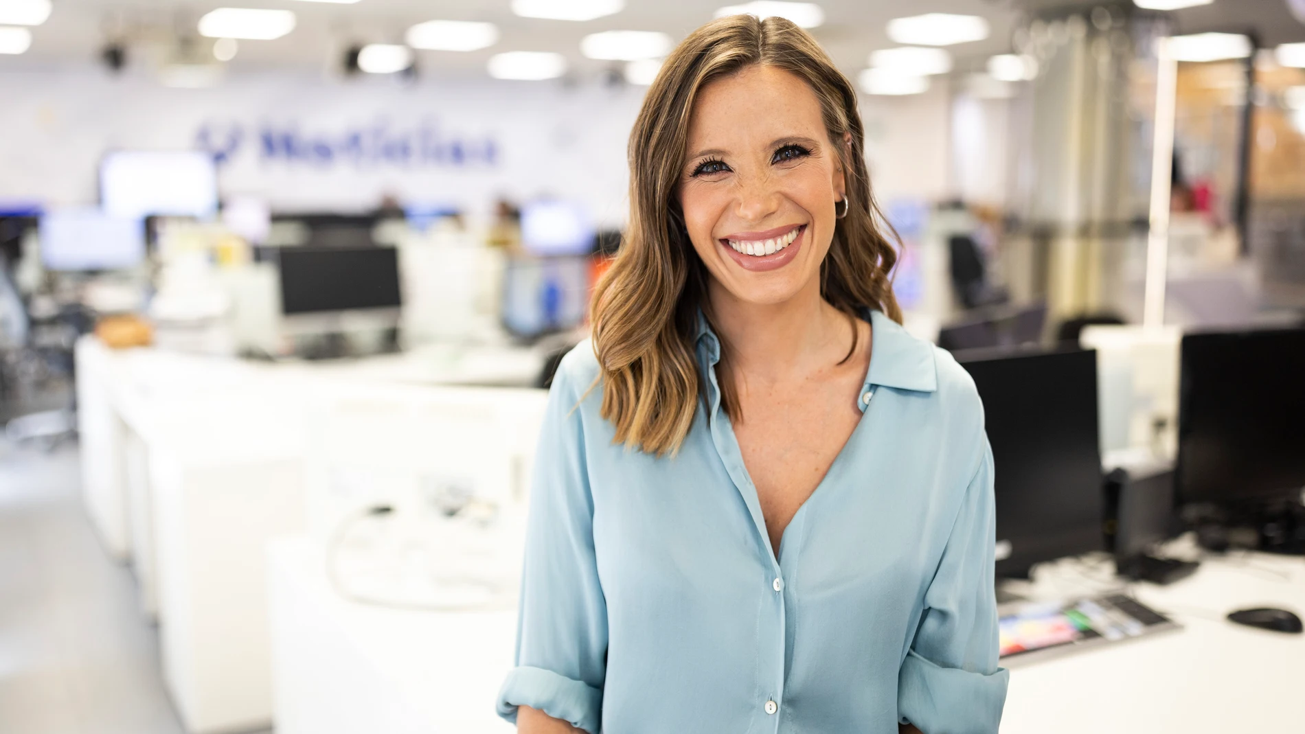 Victoria Arnáu, periodista y presentadora de informativos en Antena 3.
