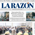 Portada de LA RAZÓN del viernes 29 de agosto de 2025