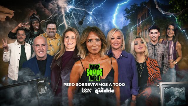 Cartel oficial de 'No somos nadie'