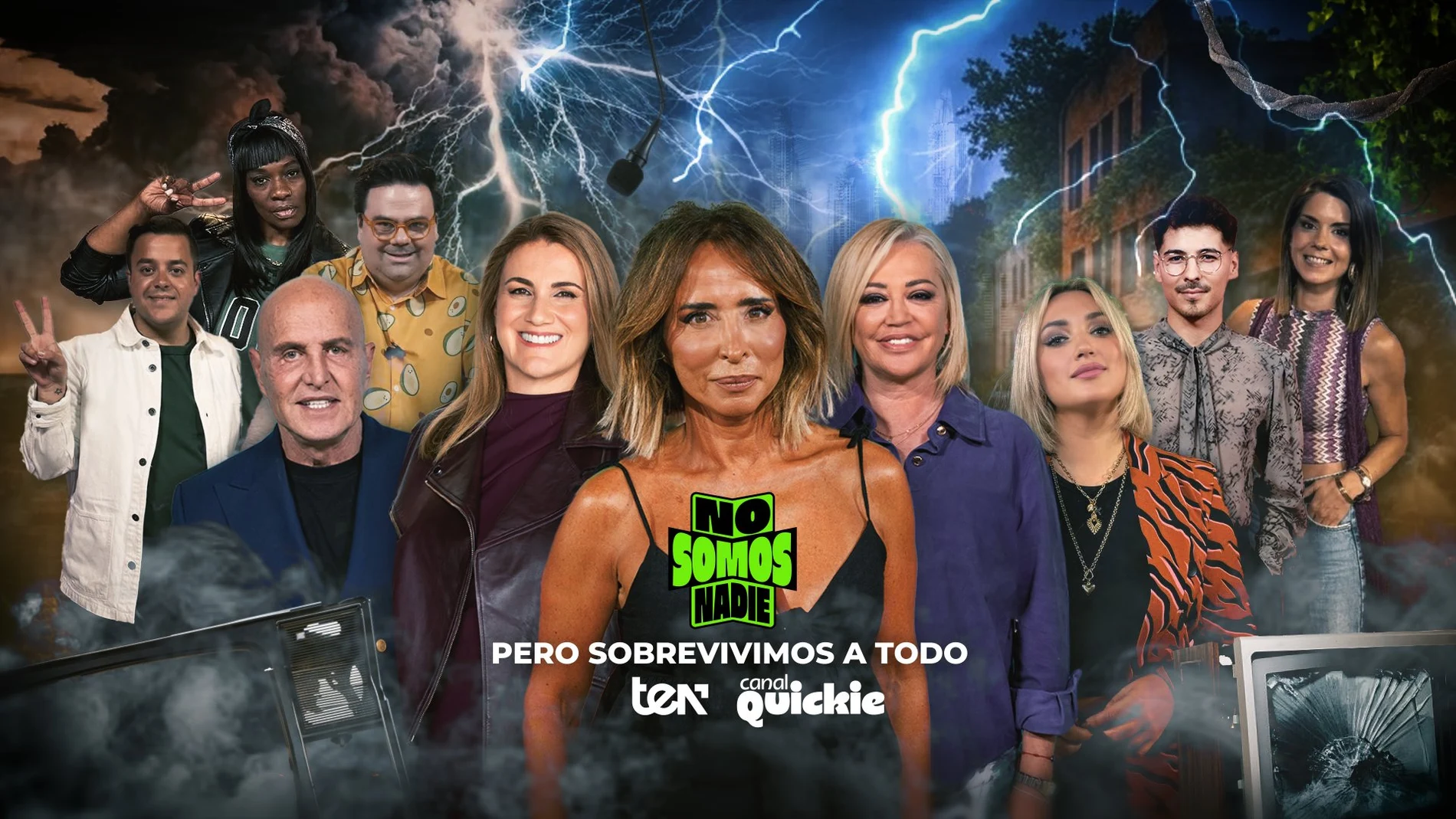 Cartel oficial de 'No somos nadie'