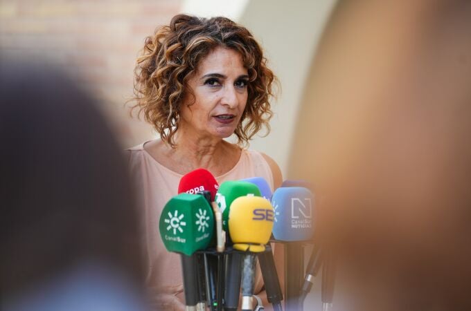 La vicepresidenta primera del Gobierno, María Jesús Montero