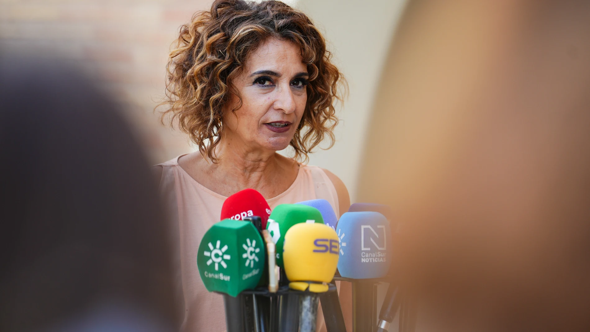 La vicepresidenta primera del Gobierno, María Jesús Montero
