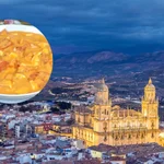 Imagen de un cascaflote junto a la ciudad de Jaén