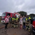 Bomberos de Tenerife rescatan un caballo que había caído por un barranco de 15 metros de profundidad